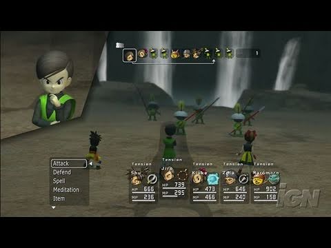 Blue Dragon Xbox 360 Gameplay - Kelolon Fighters