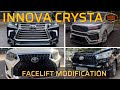 Innova Crysta Modification All New Accessories INNOVA CRYSTA TEASER Mgsautomotivein