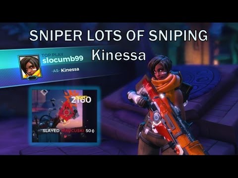 QUICKSCOPE THE WORLD - Kinessa Sniping Loadout ft. Slocumb99