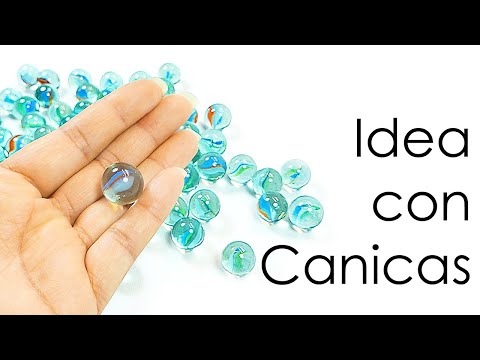 How to make boxes with glass marbles
