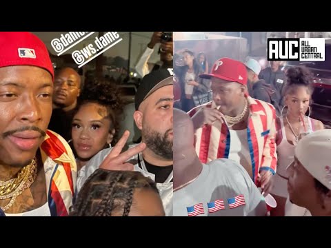 YG Brings Saweetie To His Hood for Firework On The 4th Of July 🎆