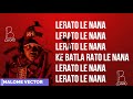 LERATO LYRICS- MALOME VECTOR