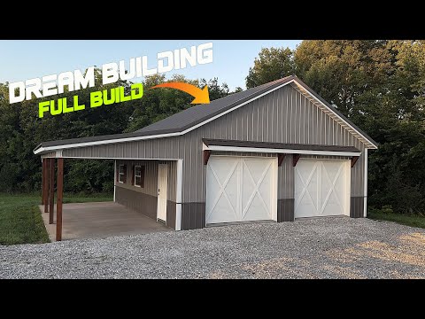 I Finally Got My Dream Bike Barn / Full Build From Start to Finish