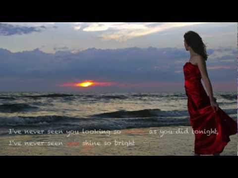 Chris De Burgh - Lady in Red (Lyrics on screen)