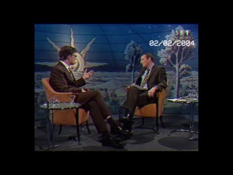 Roger Willemsen bei Sternstunde Philosophie (Macht das Fernsehen dumm?, 01.02.04, SF1)
