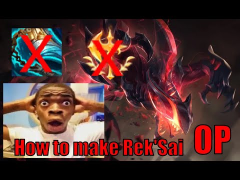 You're building Rek'Sai wrong