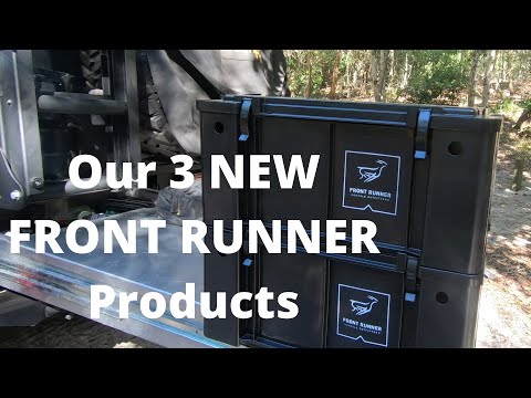 My 3 new Front Runner products - Expander Chair, Wolfpack cases, Stratchits. Improved canopy setup
