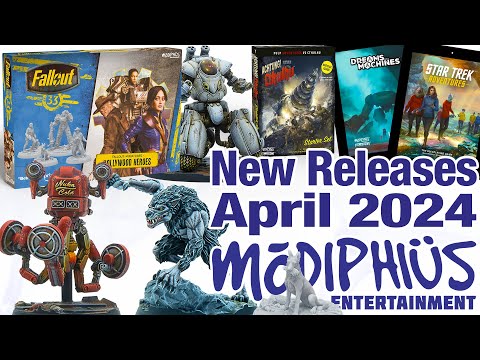Modiphius New Releases - April 2024