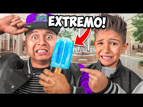 WE DID CHALLENGES IN A SHOPPING CENTER 😱🥶😂