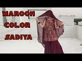Maroon Color Sadiya Dineshlalyadav Aamrapalidubey Kalpna Neelkamal Bindass Mamta