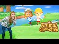 Assistant Visits Mr Engineer Island on Animal Crossing for Nintendo Switch