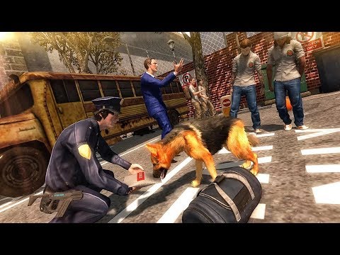 Police Dog Crime Chase Game Video