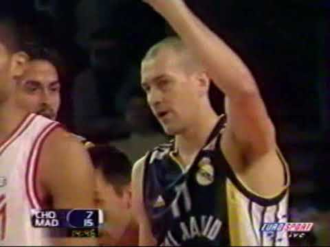 Euroleague Cholet Madrid 1999 2000