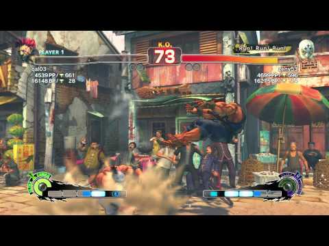 SSFIVAE~ Akuma (qal03) vs. El Fuerte (zeny53) HD