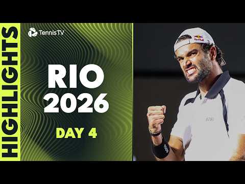 Fonseca vs Buse in Thriller; Berrettini Features | Rio 2026 Day 4 Highlights
