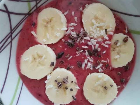 Was tun mit Felsenbirnen, Ribiseln und schwarzen Johannisbeeren? 3 Minuten Dessert