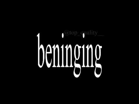 In the beninging