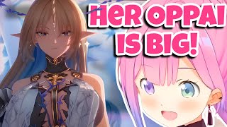 Himemori Luna witnesses the POWER of Fleurdelys in Wuthering Waves