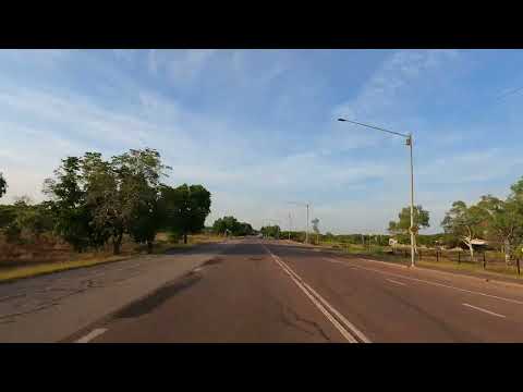 4K Darwin City Driving Tour 2023 - Early Morning Drive from Nightcliff Beach to Fannie Bay Australia