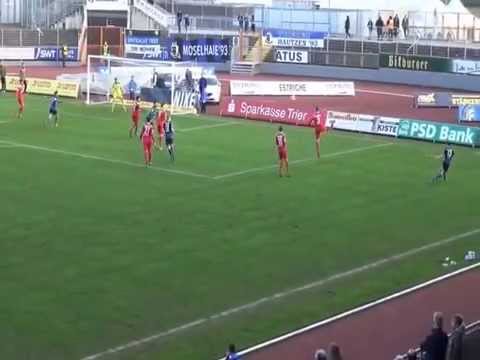 SVE TV: SV Eintracht Trier 05 - Spvgg Neckarelz Saison 2014/2015 Szenen des Spiels