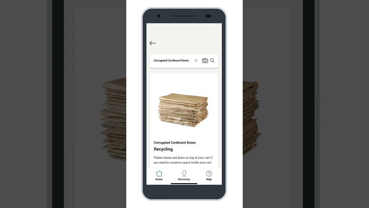 Recycle Coach - App Demo