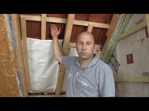 No contact between roof tiles and insulation | ISOVER Quick Tip #106