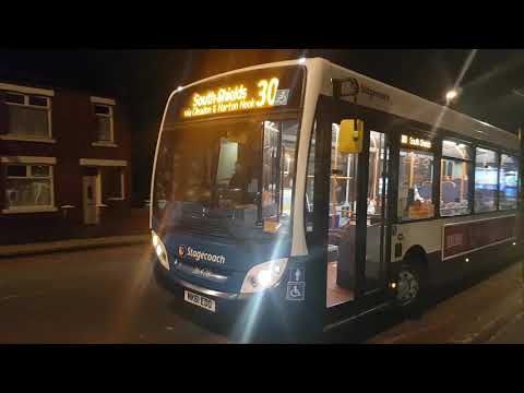 Stagecoach north east 36478 on route 30 to south shields
