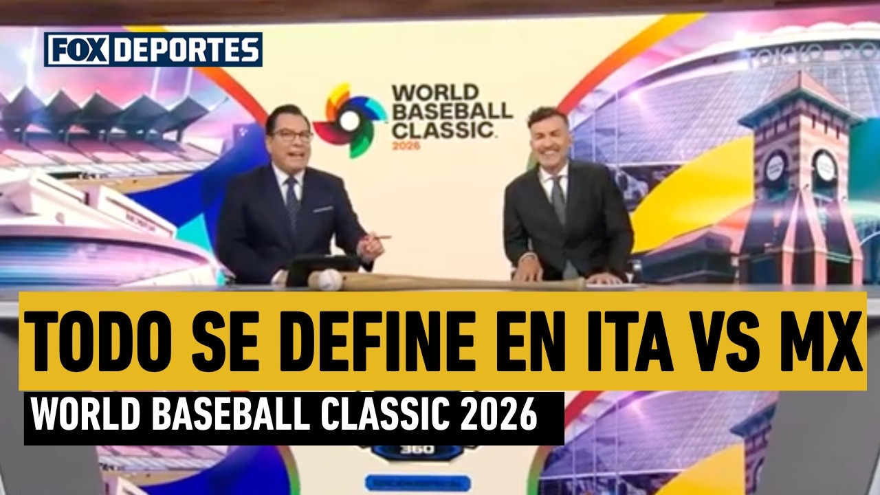 🤯⚾ TODO SE DEFINE EN MÉXICO VS ITALIA. | World Baseball Classic 2026.