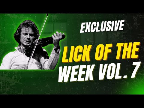 Exclusive Preview from the IGC course - Lick Of The Week Vol 7: Sunday Walk feat. Jean-Luc Ponty!