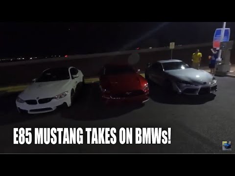2022 Toyota Supra vs 2020 Mustang GT vs 2015 BMW M4!