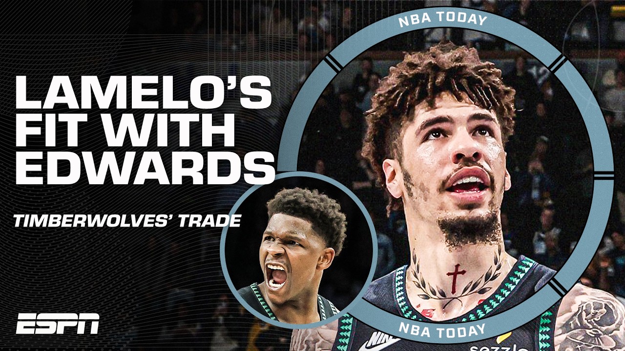 Best backcourt in the league? 👀 Breaking down how LaMelo Ball fits with Anthony Edwards | NBA Today