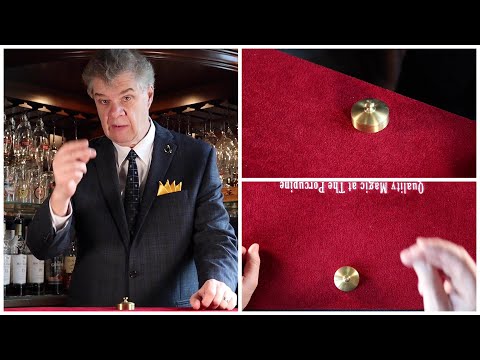 Solid Brass Metamorphosis Coin by Bob Solari Magic