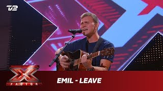 Emil synger ‘Leave’ - Glen Hansard (5 Chair Challenge) | X Factor 2019 | TV 2