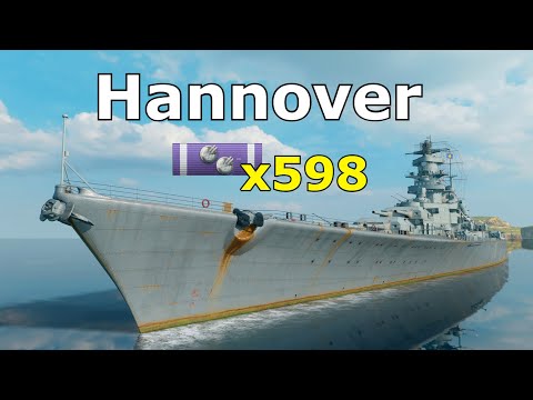 World of WarShips Hannover - 4 Kills 297K Damage