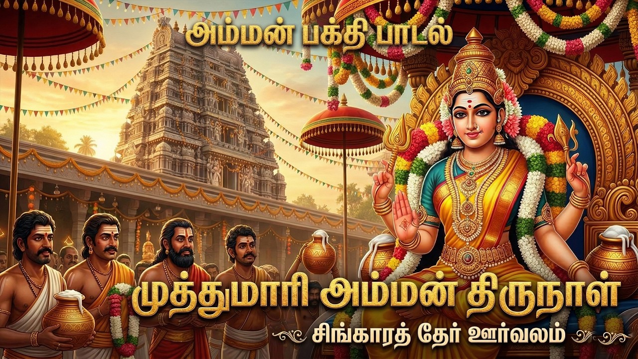 முத்துமாரி அம்மனுக்குத் திருநாளாம்| அம்மன் பாடல்கள