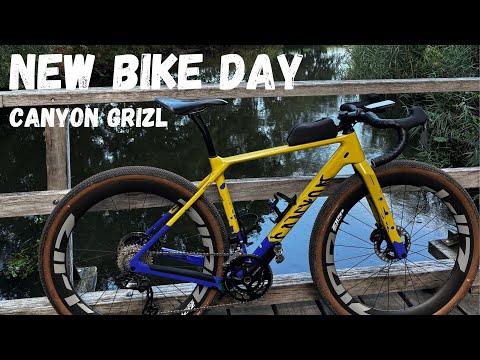 NEW BIKE DAY! | Canyon Grizl CF SLX8