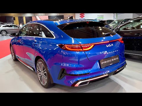 Kia PROCEED GT-Line 2022 - FIRST LOOK & visual REVIEW (Blue Flame)