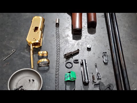 Restored Winchester Model 1892 .44 Magnum rifle...