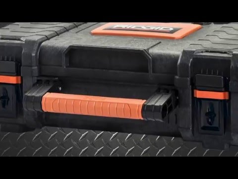 Ridgid Pro mobile modular tool box system at Home Depot