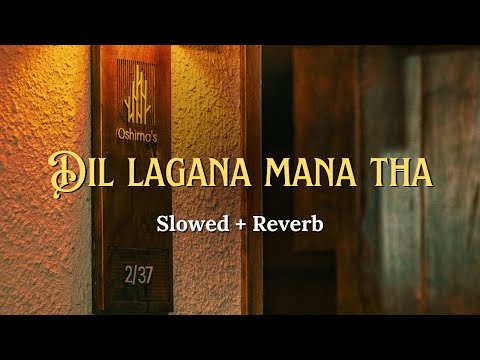 Dil Lagana Mana Tha (Slowed + Reverb) | Krish | RAAG DROPZ | Romantic Hindi Song 2026