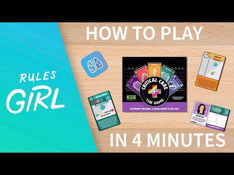 How to Play Critical Care in 4 Minutes - Rules Girl