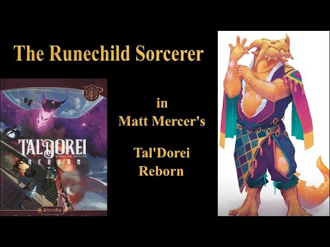 The Runechild Sorcerer in Matt Mercer’s Tal'Dorei Reborn for D&D 5e