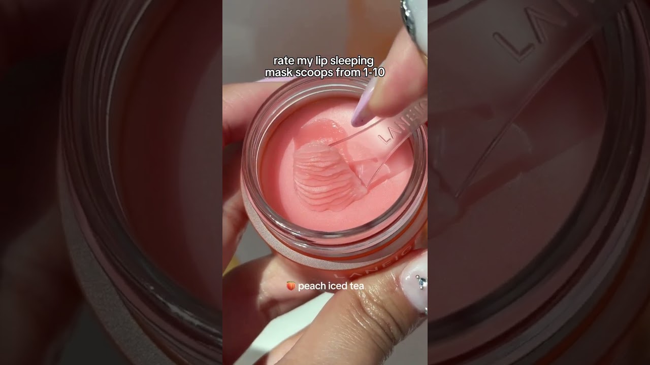 RATE MY LANEIGE LIP MASK SCOOPS FROM 1-10!!! Which was your fave? 💯🥇