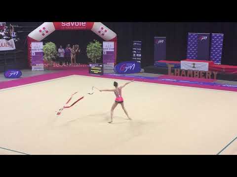 Maena Millon démo ruban - France Chambéry 2018