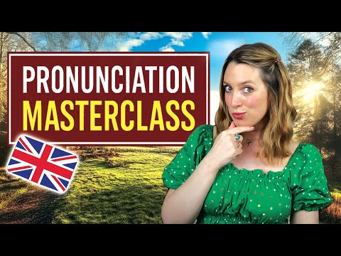 Advanced Level Pronunciation MASTERCLASS!!🌟 | Natural British English 🇬🇧 | British Accent 🌹