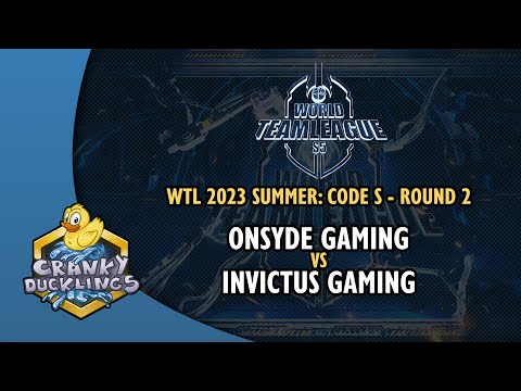 Onsyde Gaming vs Invictus Gaming - World Team League 2023 Summer: Code S | StarCraft 2 Tournament