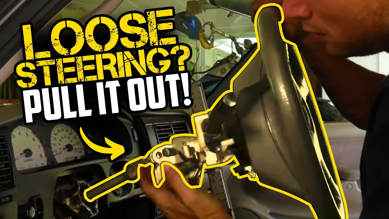 Loose Steering Column Fix Toyota Tacoma | Shake, Rattle, Slack - Weld Mod Instructions