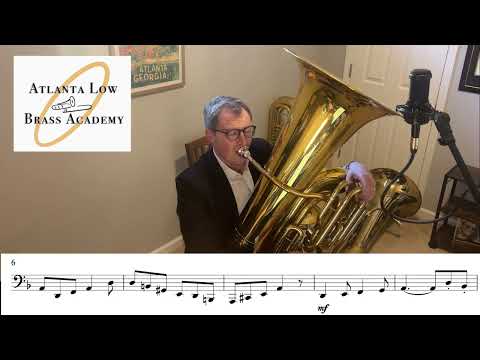 2025-2026 GMEA All-State MS Technical Etude: Tuba