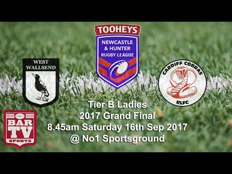 2017 Newcastle & Hunter Rugby League - LLT Tier B Grand Final - West Wallsend v Cardiff
