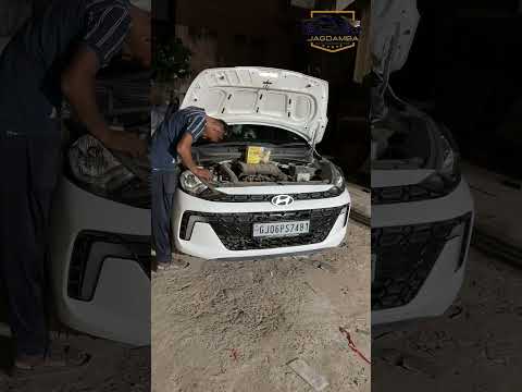 Aozoom LED bulb installation in Huyndai Aura #cars #modificition #automobile #luxury #caraccessories